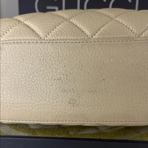 Kate Spade Quilted Beige and Pink Shoulder Bag - Picture 10 of 12